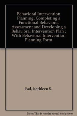 Behavioral Intervention Planning