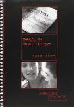 Manual of Voice Therapy 2nd 9780890798256 Front Cover