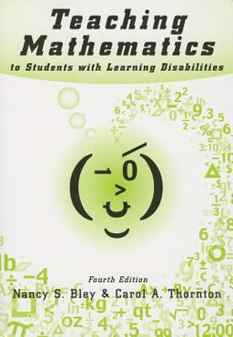 Teaching Mathematics to Students with Learning Disabilities 4th 9780890798577 Front Cover