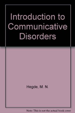 Introduction to Communicative Disorders