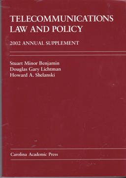 Telecommunications Law and Policy
