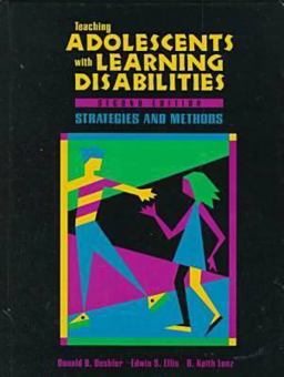 Teaching Adolescents with Learning Disabilities Strategies and Methods 2nd 9780891082415 Front Cover