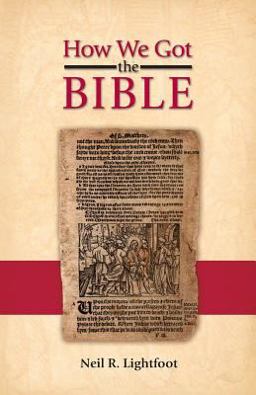 How We Got the Bible  9780891121800 Front Cover