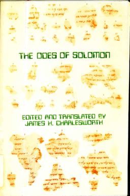 The Odes of Solomon