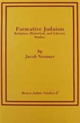 Formative Judaism
