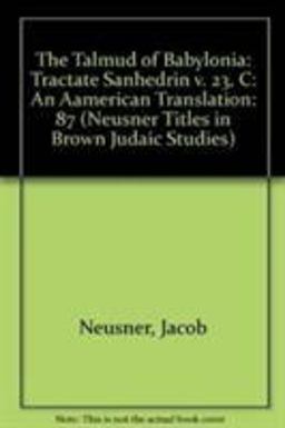 The Talmud of Babylonia