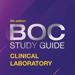 BOC STUDY GDE.:CLINICAL LAB CERTIFICAT.  9780891896609 Front Cover