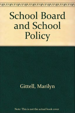 School Boards and School Policy