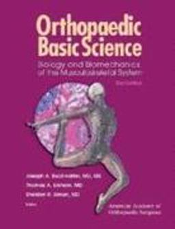 Orthopaedic Basic Science Softcover 1999 Orthopaedic Basic Science Softcover 1999