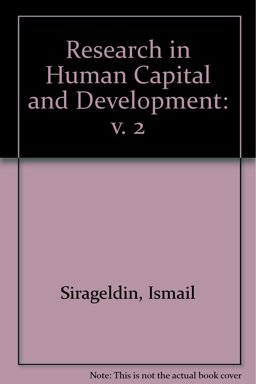 Research in Human Capital and Development Research in Human Capital and Development