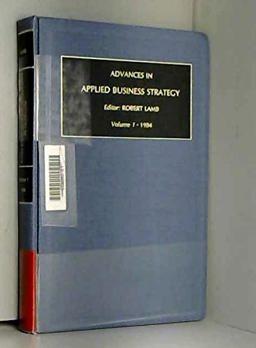 Advances in Applied Business Strategy
