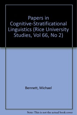 Papers in Cognitive-Stratificational Linguistics