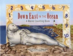 Down East in the Ocean A Maine Counting Book  9780892727094 Front Cover
