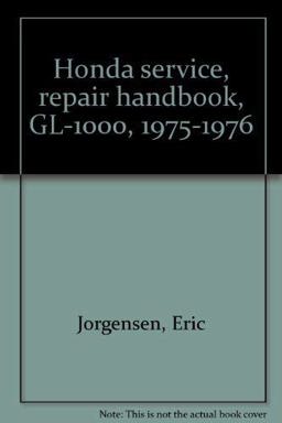 Honda Service-Repair Handbook--GL-1000, 1975-1976
