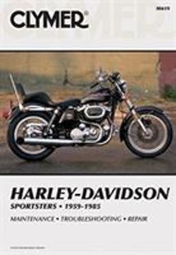 Clymer Harley-Davidson Sportsters 1959-1985 Service, Repair, Maintenance  9780892871261 Front Cover
