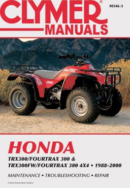 Honda TRX300 88-00 3rd 9780892876402 Front Cover