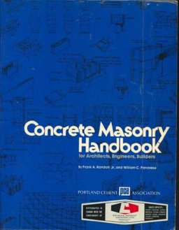 Concrete Masonry Handbook for Architects, Engineers, Builders 5th 9780893120931 Front Cover