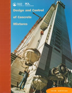 Design and Control of Concrete Mixtures 4th 9780893122171 Front Cover