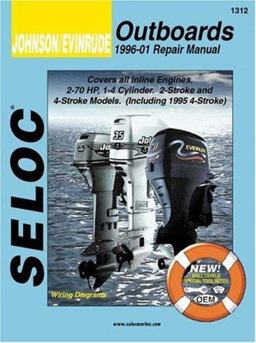 Johnsan Evinrude Outboards, 1996-01  9780893300524 Front Cover