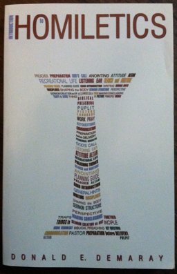 Introduction To Homiletics:  9780893672829 Front Cover