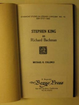 Stephen King As Richard Bachman