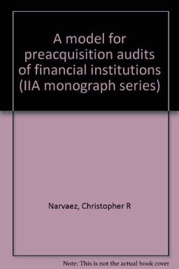 A Model for Preacquisition Audits of Financial Institutions