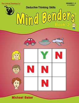 Mind Benders Level 2 Deductive Thinking Skills  9780894558733 Front Cover