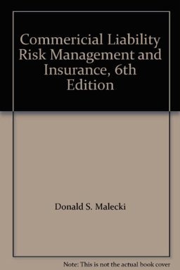 Commercial Liability Risk Management and Insurance