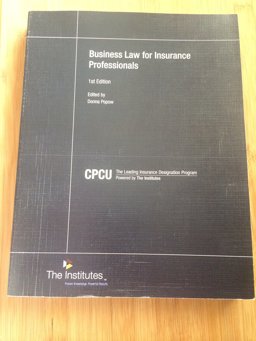 Business Law for Insurance Professionals  9780894634239 Front Cover