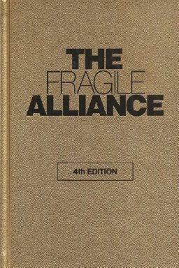 Fragile Alliance An Orientation to the Psychiatric Treatment of the Adolescent 4th 9780894643750 Front Cover
