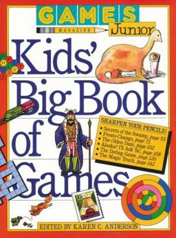 Games Magazine Junior Kids' Big Book of Games  9780894806575 Front Cover