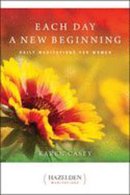 Each Day a New Beginning Daily Meditations for Women 2nd 9780894861611 Front Cover