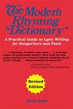 Modern Rhyming Dictionary 2nd 9780895243171 Front Cover