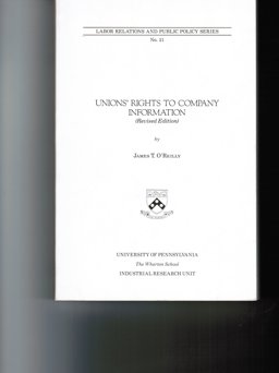 Unions' Rights to Company Information