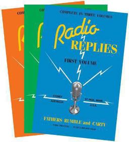 Radio Replies  9780895551597 Front Cover