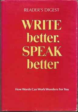 Write Better, Speak Better