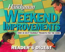 Weekend Improvements 1995 9780895776853 Front Cover