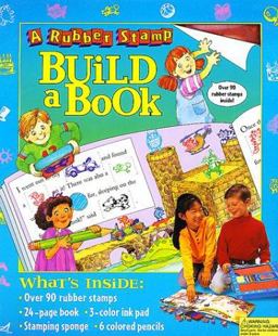 Build a Book with Rubber Stamps