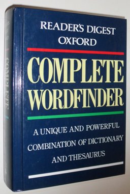 Reader's Digest Oxford Complete Wordfinder  9780895778949 Front Cover