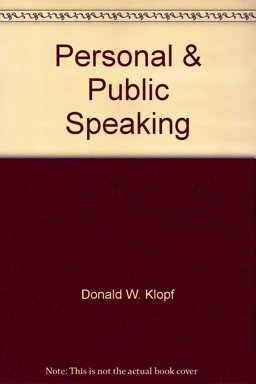 Personal and Public Speaking