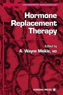 Hormone Replacement Therapy  9780896036017 Front Cover