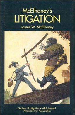 McElhaney's Litigation  9780897079549 Front Cover