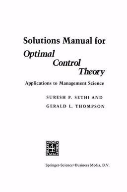 Optimal Control Theory