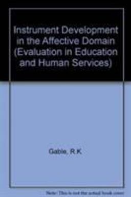 Instrument Development in the Affective Domain Instrument Development in the Affective Domain