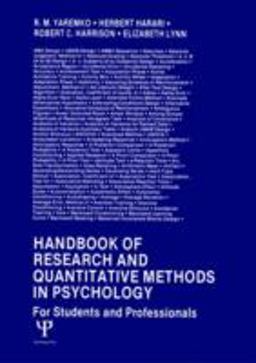 Handbook of Research and Quantitative Methods in Psychology