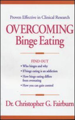 Overcoming Binge Eating  9780898621792 Front Cover