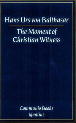 Moment of Christian Witness  9780898705164 Front Cover