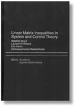 Linear Matrix Inequalties in System and Control Theory