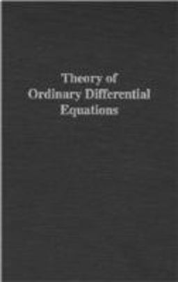 Theory of Ordinary Differential Equations 1st 9780898747553 Front Cover