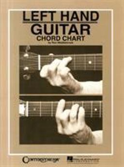 Left Hand Guitar Chord Chart  9780898981346 Front Cover